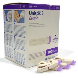 Lancetas de Seguridad Unistik 30G